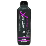 Lilatex 1 Liter schwarzes dickflüssiger Flüssiglatex/Farblatex/Latexmilch - dickflüssiger Naturlatex