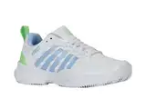 K-Swiss Damen Court Express 2 Tennis Shoe, WHT/Dutch Canal/Green, 41 EU