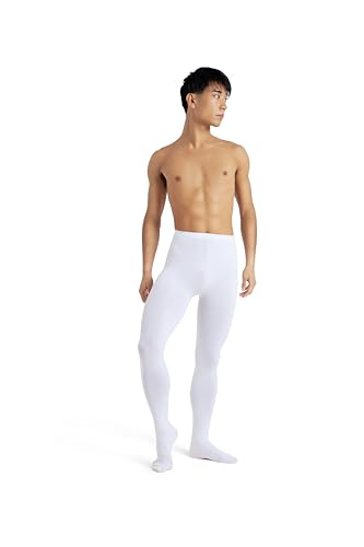 Capezio Herren Mens Footed Tight Strumpfhose, Dyeable White, XXL EU