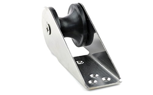 wellenshop Ankerrolle Bugrolle Niro 165 mm Edelstahl