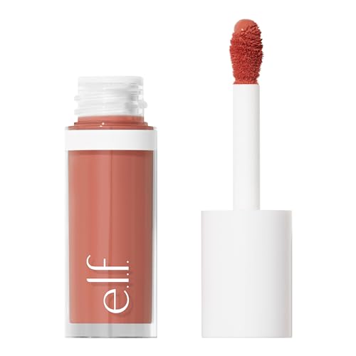 e.l.f. Camo Liquid Blush, Langanhaltendes Flüssiges Rouge Für Hochpigmentierte Farbe, Sorgt Für Ein Weiches, Taufrisches Finish, Vegan & Tierversuchsfrei, Dusty Rosé