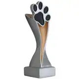 KDS Pokal M Hund Hundepfote Serie METZ mit Gravur
