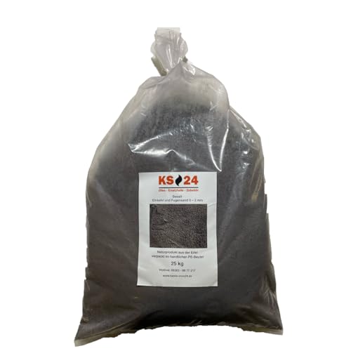 Einkehrsand Basalt 0-2mm 25 kg unkrauthemmend selbsthärtend Pflastersand Fugensand