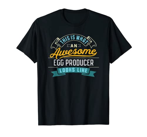 Lustiges Eierproduzenten Shirt Toller Job Beruf Abschluss T-Shirt