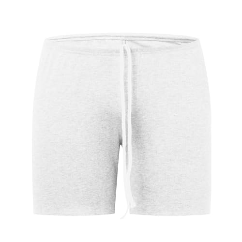 Shorts Herren Größe S Herren, Urlaub, lässige 3-Minuten-Hose Cargohose Kurz(Weiß,M)