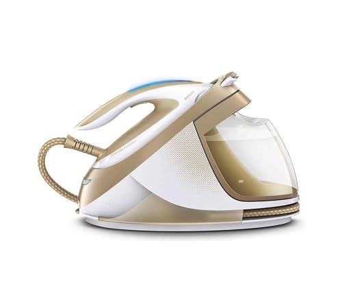 Philips Dampfbügelstation GC9642/60 PerfectCare Elite Silence, 2400 W, Optimal TEMP, 7,2 bar Dampfdruck, 490 g/Min Dampfstoß