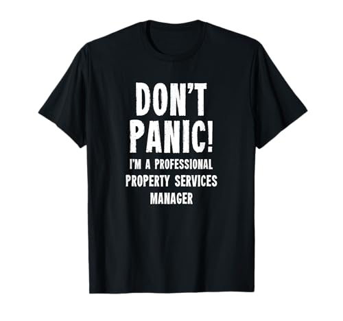 Manager für Immobiliendienste T-Shirt
