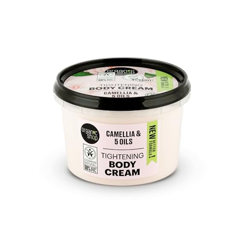 Organic Shop Body Cream Japanese Camellia & 5 Oils, 250 ml