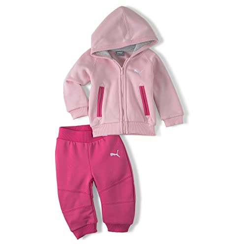 PUMA Unisex Suits CN Babys Joggingset mit Kapuze 98 Orchid Pink