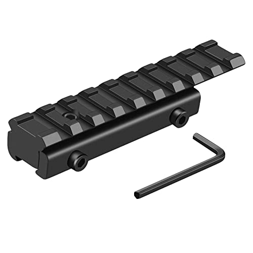 ACEXIER Ausgezeichnete Qualität Schwalbenschwanzweber Picatinny Schienenadapter 11mm bis 20mm Tactical Scope Extend Mount Adapter für die Jagd