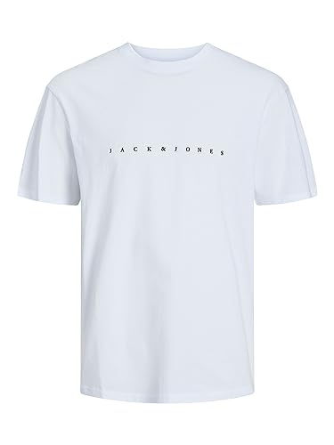 Jack & Jones Herren Jjestar Jj Tee Noos T-Shirt, Weiß, XL EU