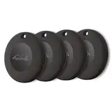 Lifemate Life Tag Android Smart Tag, Schlüsselfinder KeyFinder kompatibel mit Google Mein Gerät Finden APP (Android NUR), Bluetooth Key Finder für Gepäck/Taschen/Koffer/Brieftasche, 4er Pack