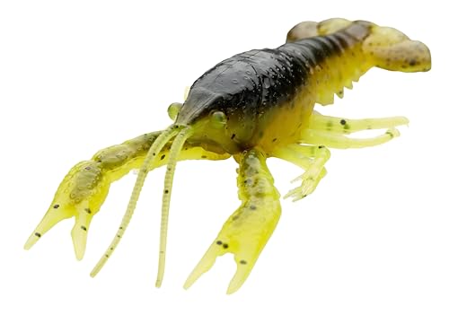 Savage Gear 4D Craw - Ultra-realistischer Crawfish Soft Bait für Süß- und Salzwasserangler, mit Duftstoffen, perfekt für Barsch-, Barsch- und Multi-Spezies-Angler Red Craw 7,5 cm