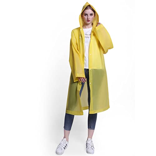 IWEIGN Regenmantel für Damen und Herren, undurchlässig, Mujer Oara Lluvia, Regenjacke, Capa De Chuva, Chubasquero Poncho, wasserdichter Anzug, wasserdichter Poncho, einfarbig, Black-LOGO_One Size