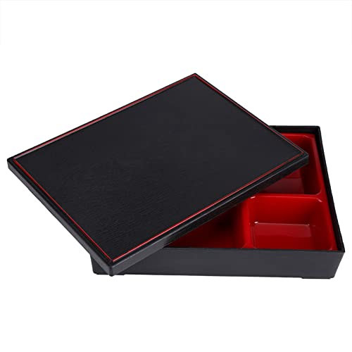 Hominas Bento Box Japanisch, 5 Fächer Bento Sushi Box Erwachsene Lunchbox Brotdose Aus Abs Mit Deckel Tragbare für Picknick