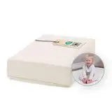 Ehrenkind® Spannbettlaken für Babybett Kinderbett | 100% Bio-Baumwolle Spannbettlaken 120x200 | Atmungsaktives Spannbetttuch (160 g/m²) | Oeko-TEX 100 Zertifiziert, 200x120cm Natur