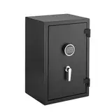 Amazon Basics Safe, feuerfest, mit programmierbarem elektronisch Tastenfeld, 60 l Volumen, schwarz, 43 cm B x 35 cm T x 66 cm H