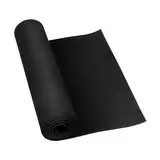 Do²ping Schwarz EVA Foam, 1mm dick (1-10mm) EVA Schaumstoff, 34x124.5cm mit hoher Dichte 86kg/m3 Cosplay Foam für Kunsthandwerk Kostüm DIY Projekt (1mm Schwarz)