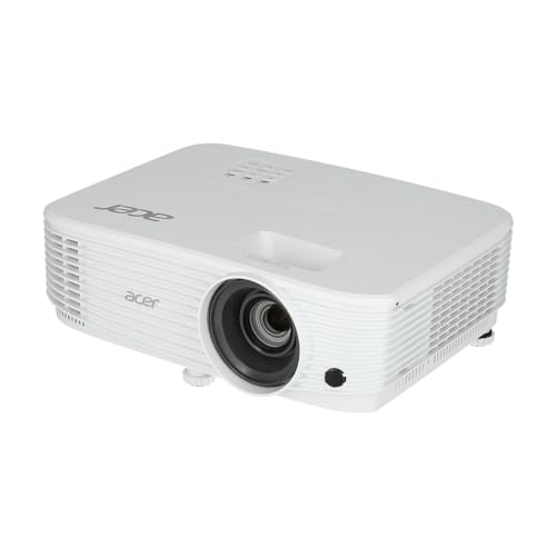 Acer P1357Wi DLP Beamer (WXGA (1.280 x 800 Pixel) 4.800 ANSI Lumen, 20.000:1 Kontrast, 3D, Keystone, 1x 10 Watt Lautsprecher, HDMI (HDCP)) Business / Education