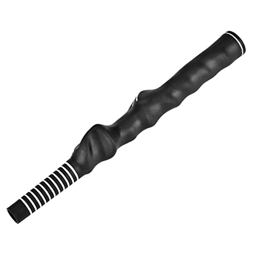 Golfunterricht Grip, Rechte Standard -Trainingshilfsassistentin mit Korrekter Handposition für Anfänger, Kraft und Genauigkeit für Golftrainer, in Schwarzer Farbe, Ergonomisches