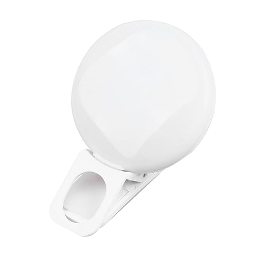 VILLCASE LED Selfie Licht Telefonlicht Kleines Clip Licht Für Laptop Helle Lampe Tragbares LED Zusatzlicht Telefon Fülllicht Weiß