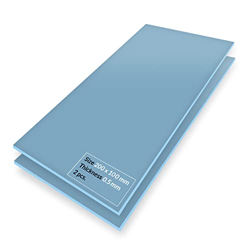 ARCTIC TP-3 Wärmeleitpad: Premium Performance Thermal Pad, 200 x 100 x 0,5 mm (2 Stück) - Hohe Leistung, besonders weich, idealer Gap-Filler, Überbrückung von Unebenheiten, sichere Anwendung