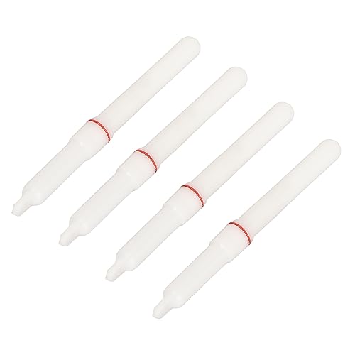 Azusumi 4PCS Angeln Leuchtstäbe ABS LED Float Rod Tip Leuchtende Leuchtstäbe mit Batterie für Dunkle Nacht Angeln (Ständig auf Grün)