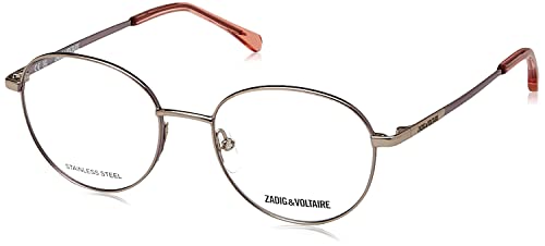 Zadig & Voltaire Unisex Kinder Vzj041 Sonnenbrille, Glänzende Kamel mit farbigen Teilen, 49