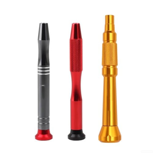 Effizienter 4-mm-Sechskant-Bithalter mit ergonomischem Griff für erweiterten Nutzungskomfort (rot)
