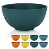 Kyraton plastik müslischüssel 760ml 8er, unzerbrechlich und leicht bowl schüssel, suppenschüssel BPA umsonst spülmaschine sicherheit