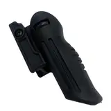 HOUSON Airsoft FrontGriff, Nylon Ergonomischer Griff Taktischer Griff Vertikaler Griff für 20mm Picatinny Schiene Montage (YA-ZUI) Schwarz