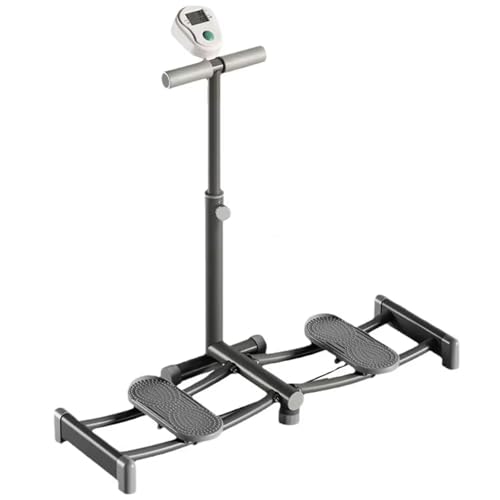 Skimaschine - Höhenverstellbarer simulierter Skitrainer für Ganzkörpertraining und Cardio-Fitnessgeräte für den Heimgebrauch