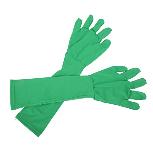 Yosoo Health Gear Greenscreen Handsc, Chromakey, 2-teilige Chromakey-Green-Screen- mit Unsichtbarkeitseffekt-Hintergrundhandschuhen für Foto-Video-Film-Postproduktion