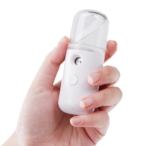 Miini Nano Mist Gesichts-Luftbefeuchter, tragbares Spray, tragbarer Nano-Gesichtsnebel – USB Miini Gesichtsnebel-Sprüher, USB-wiederaufladbarer handlicher Gesichtsnebel, Hautpflege-Maschine für das