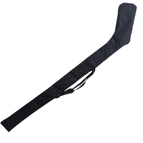 Eishockeyschläger Tasche, Wasserdichte Polyester Hockeyschläger Tasche, Feldhockey Schlägertasche für bis zu 2 Torwart oder 3 Spieler Schläger, Eishockey Tragetasche für Herren Damen Erwachsene