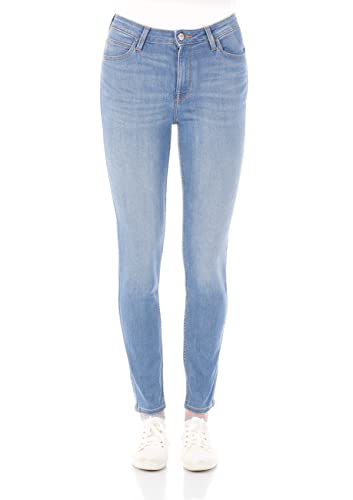 Lee Damen Scarlett High Jeans, Gebrauchtes Licht (L626 Sibl), 26W x 29L