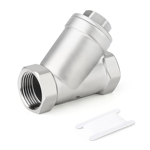 TAISHER 1 Stück 304 Edelstahl 1"BSP Weiblich WYE Y Schmutzfänger Mesh Filter Ventil CF8 WOG