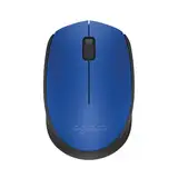 Logitech M171 Kabellose Maus, 2.4 GHz Verbindung via USB-Empfänger, Optischer Sensor, 12-Monate Akkulaufzeit, Für Links- und Rechtshänder, 3 Tasten, PC/Mac - Blau
