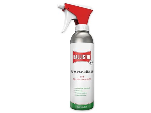 BALLISTOL 21353 Pumpsprüher zur Befüllung mit BALLISTOL-Produkten - 650 ml Fassungsvolumen