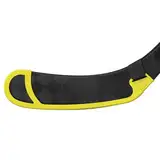 Hockeyschläger-Klingenschutz | leicht, kein Klebeband erforderlich – passend für alle Kurvenformen und Größen – Straßenhockey-Trainingsausrüstung – Roller-Trainingshilfen für Jungen (Gelb)