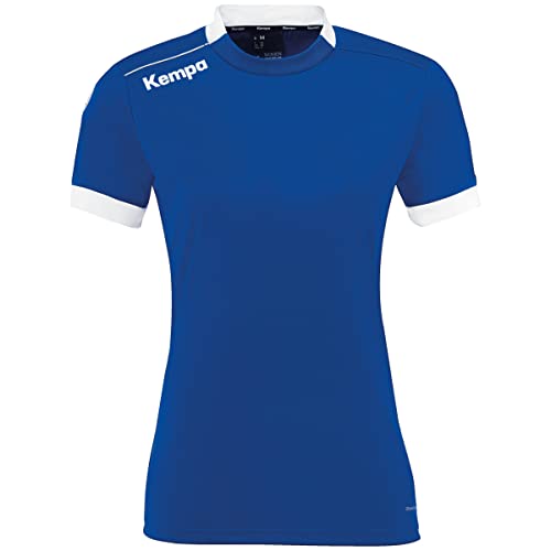 Kempa Player Trikot Kurzarm Damen blau weiß Gr M