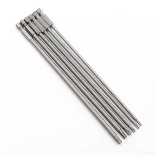 16 x 200 mm magnetischer Torx-Schraubendreher-Bit, spezielle Wärmebehandlung, T10, T15, T20, T25, T27, T30 (T30)