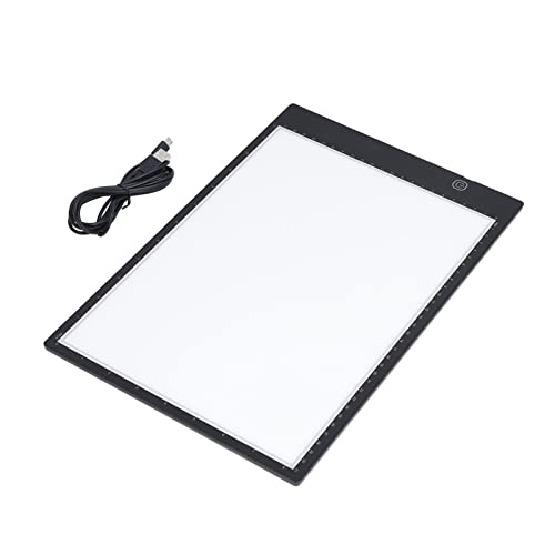 Lichtpad, Künstlerbedarf, Zeichenwerkzeuge, Einstellbare Helligkeit, Energiesparendes LED-Zeichenbrett, Kopiertisch Zum Malen, Sticken, Scrapbooking