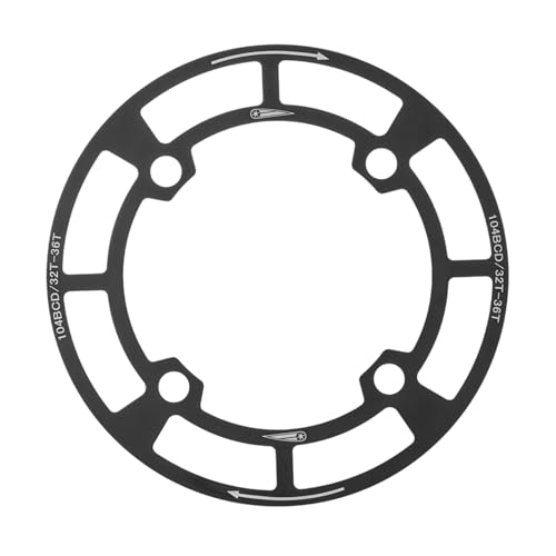 Bajbumgn Fahrradkettenschutz - Aluminiumlegierung Fahrradzahnkranz Abdeckung | Leichter Und Robuster Kettenblattschutz Für Mountainbike Straßenrad Und Stadtvelo