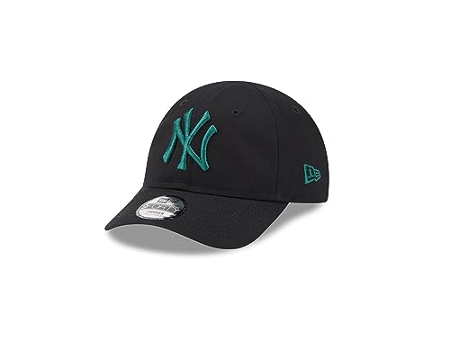 New Era New York Yankees MLB League Essential Black Green 9Forty Toddler Cap - Toddler