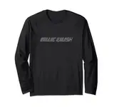 Billie Eilish Offizielles Billie-Logo in Grau Langarmshirt