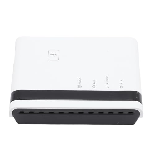 480 Mbit/s Wireless Print Server, Teilen Sie Bis zu 4 Drucker Drahtlos oder über Ethernet, Kompatibel mit 7 8 10 11, OS X, 10/100 Mbit/s Netzwerkgeschwindigkeit, Ideal für Häuser, (EU-Stecker)