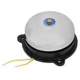 4-Zoll Elektrische Glocke Edelstahl Interner Schlag Typ Elektrische Glocke Feuerglocke 220V 10W für Tonsignale und Alarme An Großen öffentlichen Orten