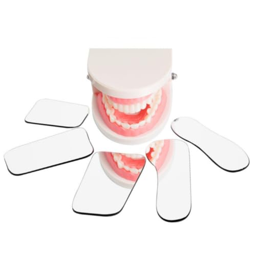 Norhogo Intra-orale Fotografie Spiegel, Intra-orale Inspektion Spiegel 5 Stück, Spiegel für Intra-orale Dentalfotografie