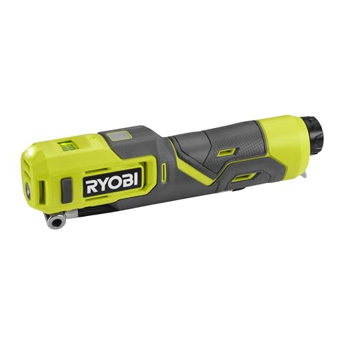 RYOBI - Luftpumpe 4 V USB Lithium – bis 6,9 bar – Lieferung mit 2 Aufsätzen zum Aufblasen (ohne Akku) – RI4-0